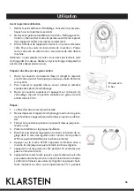 Предварительный просмотр 36 страницы Klarstein 10028607 Manual