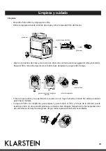 Предварительный просмотр 48 страницы Klarstein 10028607 Manual