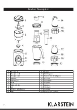 Preview for 7 page of Klarstein 10028889 Instruction Manual