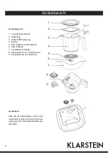 Preview for 3 page of Klarstein 10028913 Manual