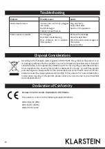 Предварительный просмотр 15 страницы Klarstein 10029182 User Manual