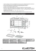 Preview for 3 page of Klarstein 10029192 Manual