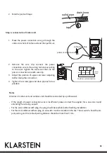 Предварительный просмотр 62 страницы Klarstein 10029809 Manual