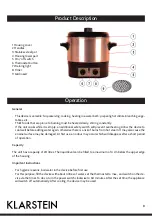 Предварительный просмотр 8 страницы Klarstein 10029824 Instruction Manual