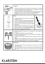 Предварительный просмотр 6 страницы Klarstein 10030152 Manual