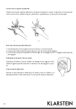 Предварительный просмотр 75 страницы Klarstein 10030152 Manual