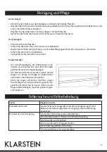 Preview for 4 page of Klarstein 10030540 Use And Operation