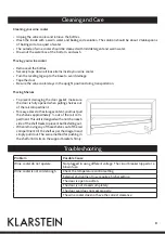 Preview for 8 page of Klarstein 10030540 Use And Operation