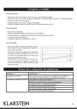 Preview for 12 page of Klarstein 10030540 Use And Operation