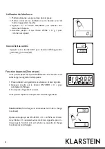 Preview for 11 page of Klarstein 10030612 Manual