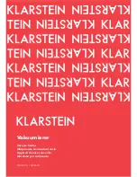 Предварительный просмотр 1 страницы Klarstein 10030778 Manual