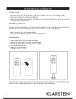 Предварительный просмотр 7 страницы Klarstein 10031083 User Manual