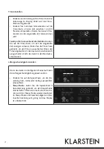 Preview for 7 page of Klarstein 10031191 Manual