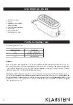 Preview for 9 page of Klarstein 10031220 Manual