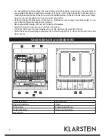 Предварительный просмотр 3 страницы Klarstein 10031524 Manual