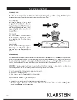 Preview for 35 page of Klarstein 10031524 Manual