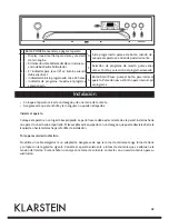 Preview for 42 page of Klarstein 10031524 Manual