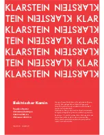 Preview for 1 page of Klarstein 10031572 Manual