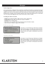 Preview for 6 page of Klarstein 10031630 Manual