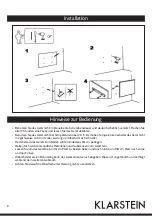 Preview for 3 page of Klarstein 10031808 Manual