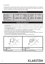 Preview for 5 page of Klarstein 10031808 Manual