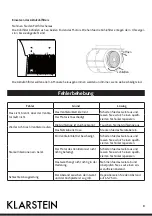 Предварительный просмотр 8 страницы Klarstein 10031905 Manual