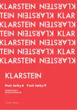 Preview for 1 page of Klarstein 10031935 Manual