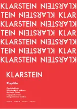 Preview for 1 page of Klarstein 10032751 Manual