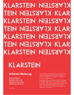 Klarstein 10032782 Manual preview