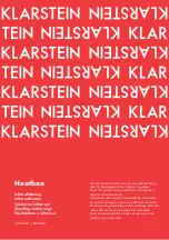 Preview for 1 page of Klarstein 10033032 Manual