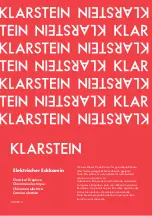 Klarstein 10033112 Instruction Manual preview