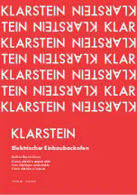 Klarstein 10033188 Manual preview