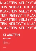 Preview for 1 page of Klarstein 10033283 Manual