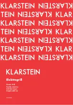 Preview for 1 page of Klarstein 10033416 Manual