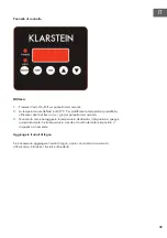 Preview for 39 page of Klarstein 10033439 Manual