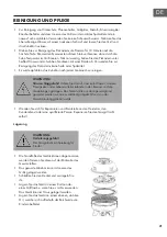 Предварительный просмотр 21 страницы Klarstein 10033589 Manual