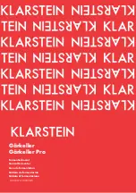 Preview for 1 page of Klarstein 10033674 Manual