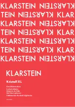 Preview for 1 page of Klarstein 10034515 Manual