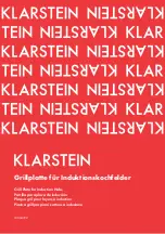 Preview for 1 page of Klarstein 10034722 Manual