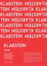 Предварительный просмотр 1 страницы Klarstein 10035037 Manual