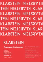 Preview for 1 page of Klarstein 10035055 Manual