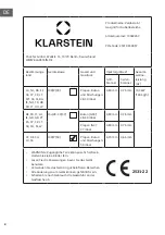 Предварительный просмотр 4 страницы Klarstein 10040269 Manual