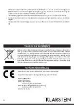 Preview for 13 page of Klarstein 52030134 Manual