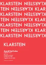 Preview for 1 page of Klarstein AeroVital Cube Manual