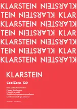 Preview for 1 page of Klarstein CoolZone 120 Manual