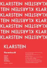 Klarstein Florentina IR Instruction Manual preview