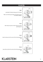 Preview for 12 page of Klarstein Fruitpresso Moreno Manual