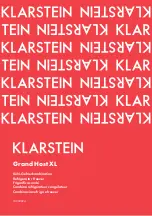 Klarstein Grand Host XL Manual preview