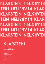 Klarstein Iceblokk 60 Manual preview