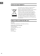 Preview for 72 page of Klarstein LUMINANCE PRIME 10012351 Manual